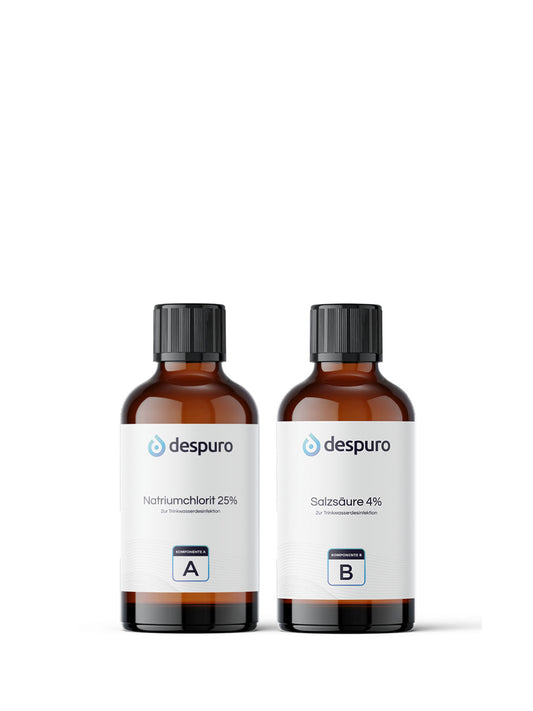 despuro® Sodium Chlorite 25% + Hydrochloric Acid 4% | Water Purification System